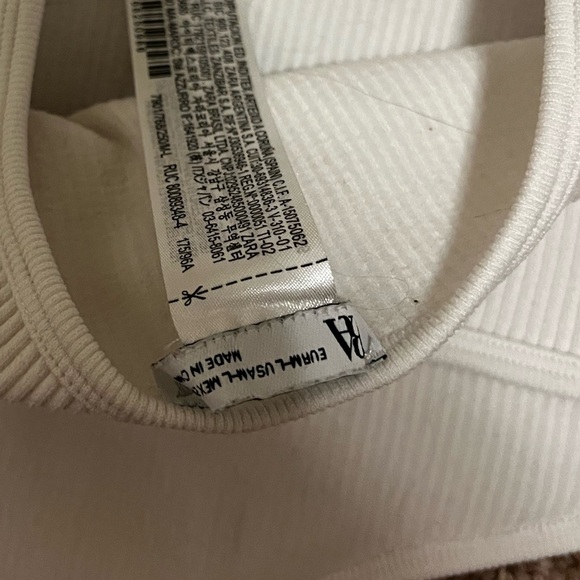 Zara white corset crop top - Picture 2 of 3